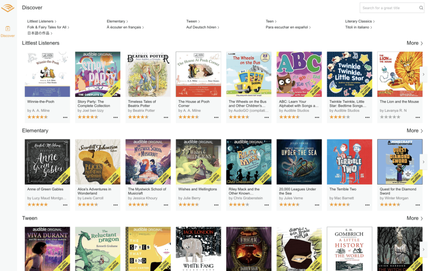 亞馬遜免費開放有聲故事書　助學生們在家免費學習（附連結）