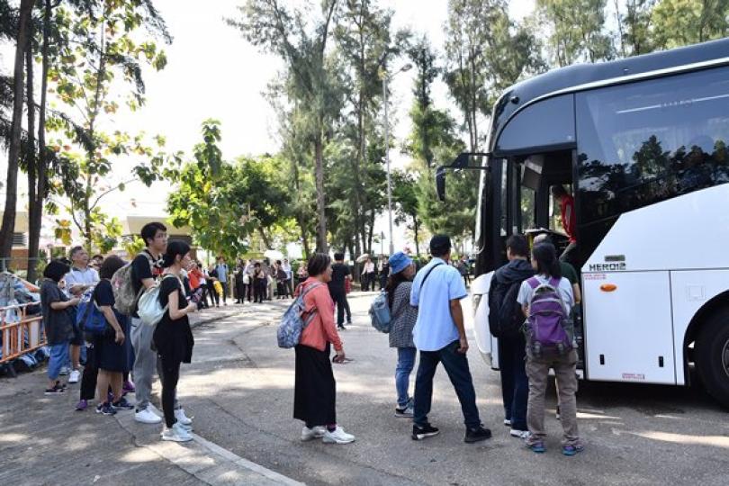 土瓜灣居民獲安排免費接駁巴士