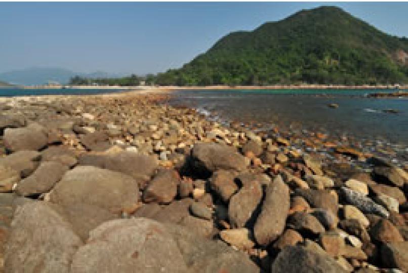 火山岩漿流動的記憶–橋咀洲1